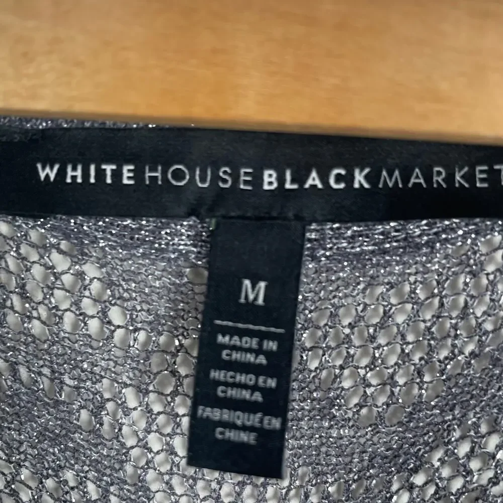 White House Black Market Women Cami and Sweater Twin Set Medium Boho Vacation - Picture 8 of 13
